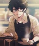 handsome barista