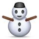 Snowman emoji