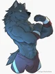 Buff furry boyfriend