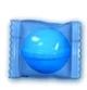 wrapped Blue candy 