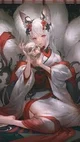 Yandere snow kitsune