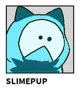 Cyan slimepup