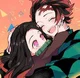 Nezuko and Tanjiro