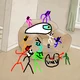 Stickmans vs uwu cat