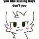 boy kisser