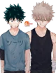 Izuku and Bakugo