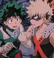 Izuku and bakugou