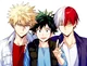 Bakugo Todoroki Deku