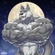 Buff wolf roommate 