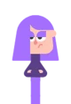 Lily from Duolingo 