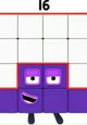 Numberblocks 16