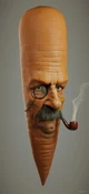 carrot smoking pipe