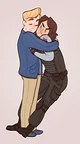 Steve and Bucky