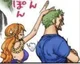 Nami and Zoro