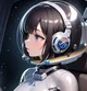 Lovely astronaut