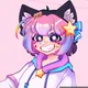 Kirby cotton candy