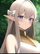 Shy elf girl 