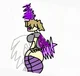 Cream the moth girl