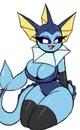 Giantess Vaporeon