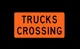Trucks crossing