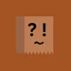 Paper bag face