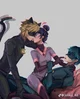 Cat noir and luke