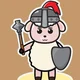 Sheep Gladiator
