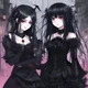 2 goth girls