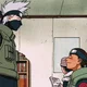 Iruka and Kakashi
