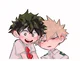 Bakugo and deku