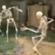 Dancing skeleton 