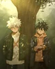 Deku and Bakugo 