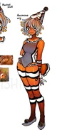 Clown fish girl