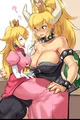 Bowsette x peach