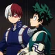 Izuku and Shoto