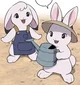 Rabbit Farmer Couple