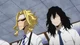 All might and Aizawa