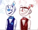 Cuphead and mugman