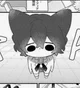 Chibi kitty Dazai