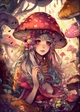 Mushroom girl
