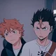 Hinata and Nishinoya