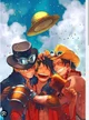 Ace luffy e sabo