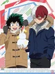 Deku and shoto
