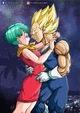 Bulma and Vegeta 