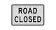 Road closed