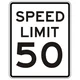Speed limit 50