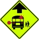 School bus ahead
