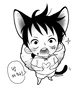 luffy turn to a cat 