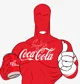 coca-cola man