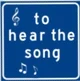 To hear the song